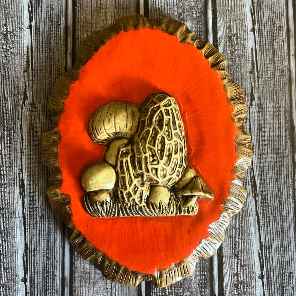 VINTAGE MUSHROOM WALL ART